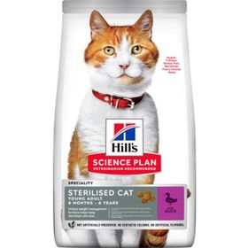 Hills 1,5 Kg Science Plan Hills Sterilised Ördekli Kısır Kedi Maması