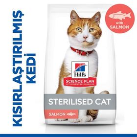 Hill's 15 kg Somonlu Kısırlaştırılmış Kedi Maması