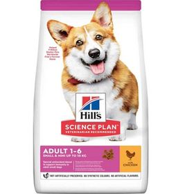 Hill's 3 kg Science Plan Small Miniature Küçük Irk Tavuklu Yetişkin Köpek Maması