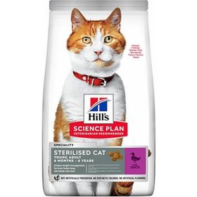 Hill's 3 kg Sterilised Kısırlaştırılmış Ördekli Yetişkin Açık Kedi Maması
