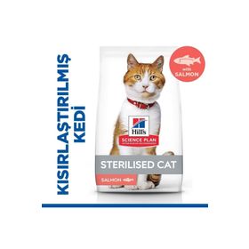 Hill's 3 kg Sterilised Kısırlaştırılmış Somonlu Yetişkin Kedi Maması