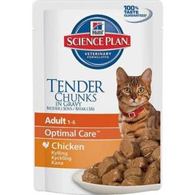Hill's 85 gr Adult Tavuklu Pouch Yetişkin Yaş Kedi Maması