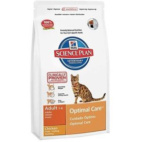 Hill's Adult Optimal Care Tavuklu 2 kg Kedi Maması
