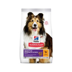 Hill's Adult Sensitive Skin Hassas Köpekler İçin Tavuklu 14 kg Yetişkin Köpek Maması