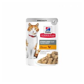 Hill's Gravy Tavuklu 85 gr Kısırlaştırılmış Kedi Konserve