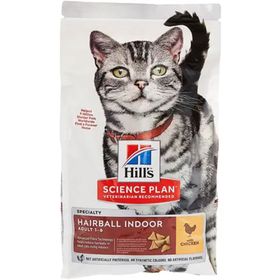 Hill's Hairball İndoor Tavuklu 1.5 kg Tüy Yumağı Önleyici Aşlı Kedi Maması