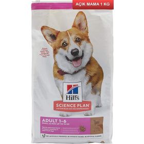 Hill's Küçük Minyatür Irk Kuzu ve Pirinç Açık 1 kg Köpek Maması
