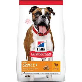 Hill's Light Tavuklu 2.5 kg Medium Yetişkin Kuru Köpek Maması