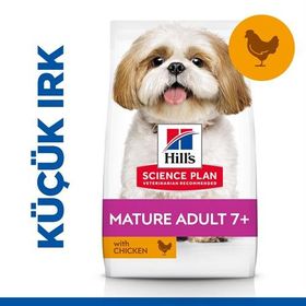Hill's Science Plan 1.5 kg +7 Tavuklu ve Hindili Küçük Irk Olgun Köpek Maması