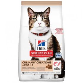 Hills Science Plan 10 kg Culinary Creations Somonlu ve Havuçlu Yetişkin Kedi Maması