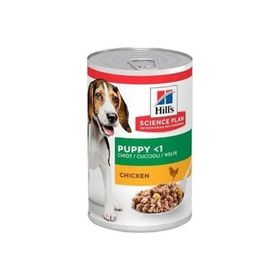 Hills Science Plan 4x370 gr Puppy Tavuklu Yavru Konserve Köpek Maması