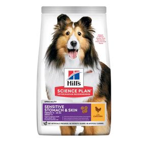 Hill's Science Plan Adult Sensitive Stomach&Skin Chicken 2,5 kg Köpek Maması