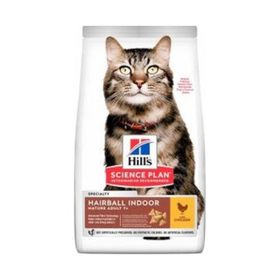 Hills Science Plan Hairball Tüy Yumağı İçin Tavuklu Yaşlı 1500 gr Kedi Maması