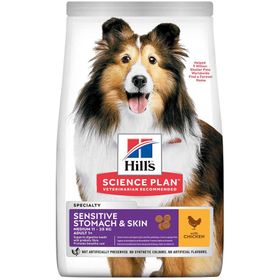 Hills Science Plan Hassas Mide ve Derili Orta Irk Yetişkin Tavuklu 14 kg Köpek Maması