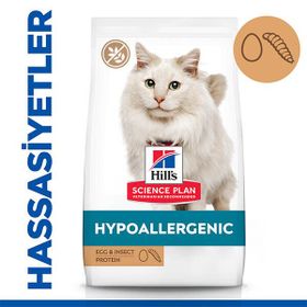 Hills Science Plan Hipoalerjenik Yumurta ve Böcek Proteinli Tahılsız 1.5 KG Yetişkin Kedi Maması