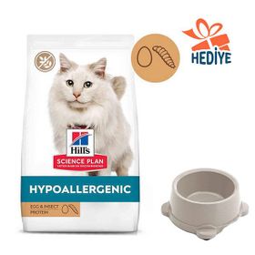 Hills Science Plan Hipoalerjenik Yumurta ve Böcek Proteinli Tahılsız 1.5 KG Yetişkin Kedi Maması