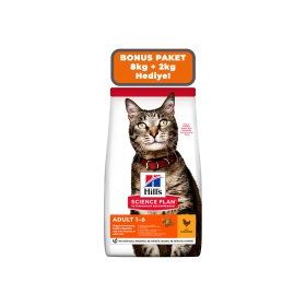 Hills Science Plan Optimal Care Tavuklu Yetişkin 8+2 kg Kedi Maması