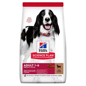 Hill's Science Plan Orta Irk Kuzulu ve Pirinçli 2.5 kg Yetişkin Köpek Maması