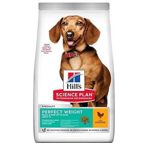 Hill's Science Plan Perfect Weight 1.5 kg Yetişkin Küçük ve Mini Irk Tavuklu Köpek Maması