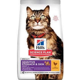 Hill's Sensitive Skin Tavuklu 1.5 kg Kedi Maması