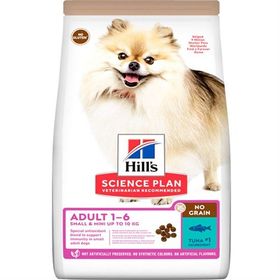 Hill's Tahılsız Mini Tuna Balıklı Küçük Irk 1,5 kg Yetişkin Köpek Maması
