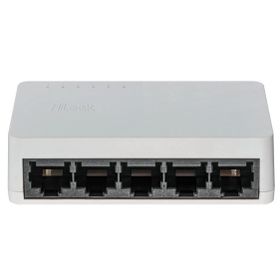 Hılook NS-0105D O-STD 5xFE Yönetilemez Network Switch