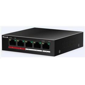 Hılook NS-0105P-35(B) 4 Port+1 Uplink 35 W Full PoE 10/100 Yönetilemez Switch