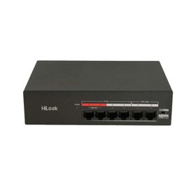 Hılook NS-0106MP-35B 4 Port Megabit PoE 35W 2 Port Megabit Uplink Yönetilemez Masaüstü Switch
