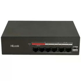 Hılook NS-0106MP-35B 4 Port Megabit PoE 35W 2 Port Megabit Uplink Yönetilemez Masaüstü Switch