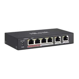 Hılook NS-0106P-35 4xFE + 2xGE Yönetilemez 35W PoE Switch