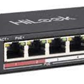 Hılook NS-0106P-35 4xFE + 2xGE Yönetilemez 35W PoE Switch