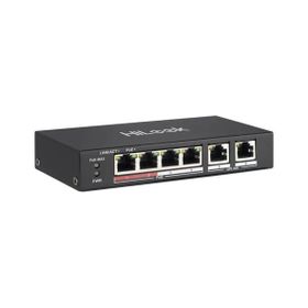 Hılook NS-0106P-35 4xFE + 2xGE Yönetilemez 35W PoE Switch