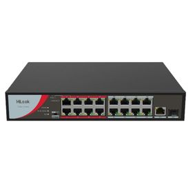 Hılook NS-0318P-130 (B) 16 Port Fast Ethernet Unmanaged POE Switch
