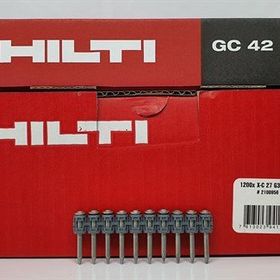 Hilti GX3 27 mm Çivi + 1200 Adet Gaz