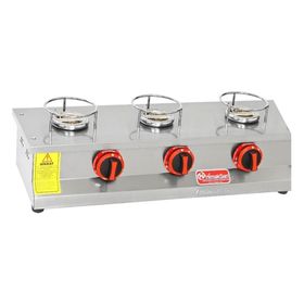 Himaksan Endüstriyel Doğalgazlı 3 Ocaklı Künefe Ocağı Makinesi