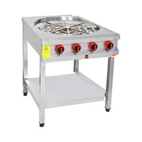 Himaksan Endüstriyel Doğalgazlı Tezgahlı Motorlu Börek Pişirme Ocağı