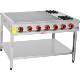 Himaksan HMK-BZSOP120 Gazlı Dg-Ce Bazlama Ocağı