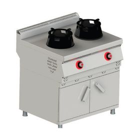 Himaksan HMK-DSWOG 878 Dolaplı 2 Gözlü Wog Gazlı 80x70 Ocak