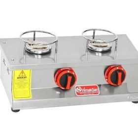 Himaksan HMK-KNFOG 2'li Set Üstü Gazlı ve Lpg Künefe Ocağı