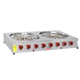 Himaksan HMK-MBROG 2 Set Üstü 2'li Motorlu Gazlı ve Lpg Börek Ocağı