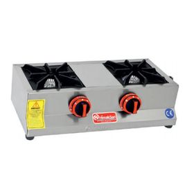 Himaksan HMK-MN 2'li Üstü Gaz ve LPG Ekonomik 60x30x14 Ocak Set