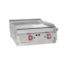 Himaksan HMK-PIGN 873 Set Üstü Yarı Nevrürlü Pleyt Gazlı 80x70 Izgara