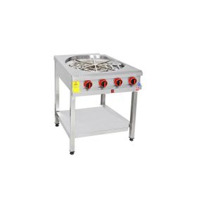 Himaksan HMK-TBMBROG1 Endüstriyel Doğalgazlı Tezgahlı Motorlu Börek Pişirme Ocağı