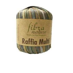 Himalaya 117 03 Kahverengi Gri Fibra Natura Raffia Multi İp