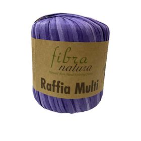 Himalaya 117 19 Mor Lila Fibra Natura Raffia Multi İp