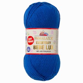 Himalaya 70412 Everyday Bebe Lux Saks Mavi El Örgü İpi