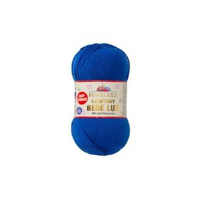 Himalaya 70412 Everyday Bebe Lux Saks Mavi El Örgü İpi