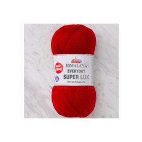 Himalaya 73407 Everyday Super Lux Koyu Kırmızı El Örgü İpi