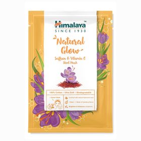 Himalaya Aydınlatıcı Safran ve C Vitaminli 30 ml Kağıt Maske