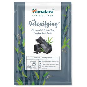 Himalaya Detoks Kömür ve Yeşil Çay Etkili 30 ml Kağıt Maske